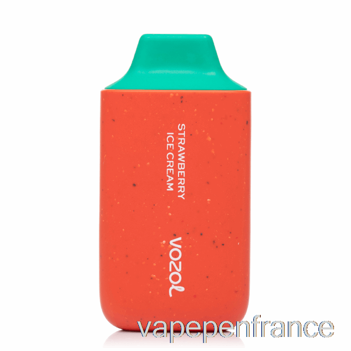 Vozol Star 6000 Stylo Jetable Pour Crème Glacée à La Fraise
